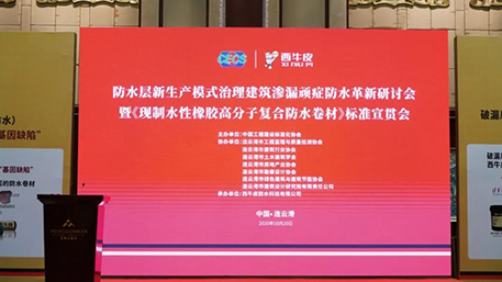 西牛皮現(xiàn)制防水亮相連云港，一套現(xiàn)制防水系統(tǒng)，驚艷一座城！