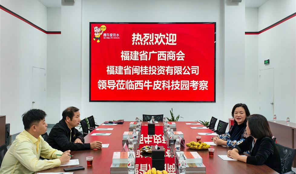 西牛皮（南寧）科技園迎來(lái)福建廣西商會(huì)執(zhí)行會(huì)長(zhǎng)、福建閩桂投資有限公司何麗英董事長(zhǎng)一行